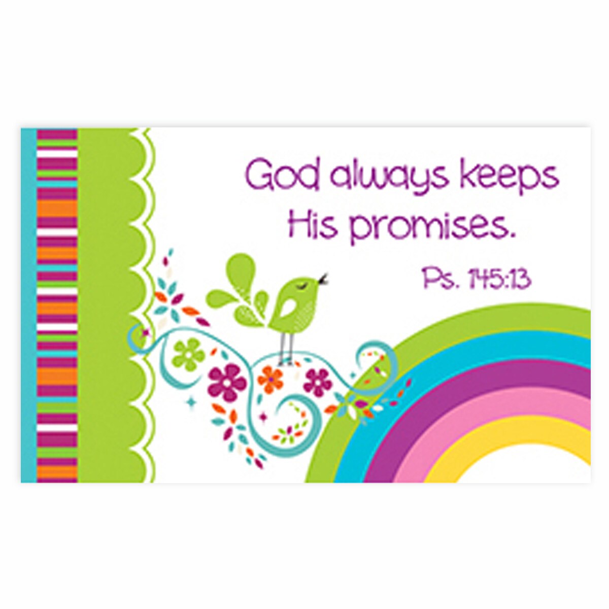 God Keeps His Promises Pass Around Cards 