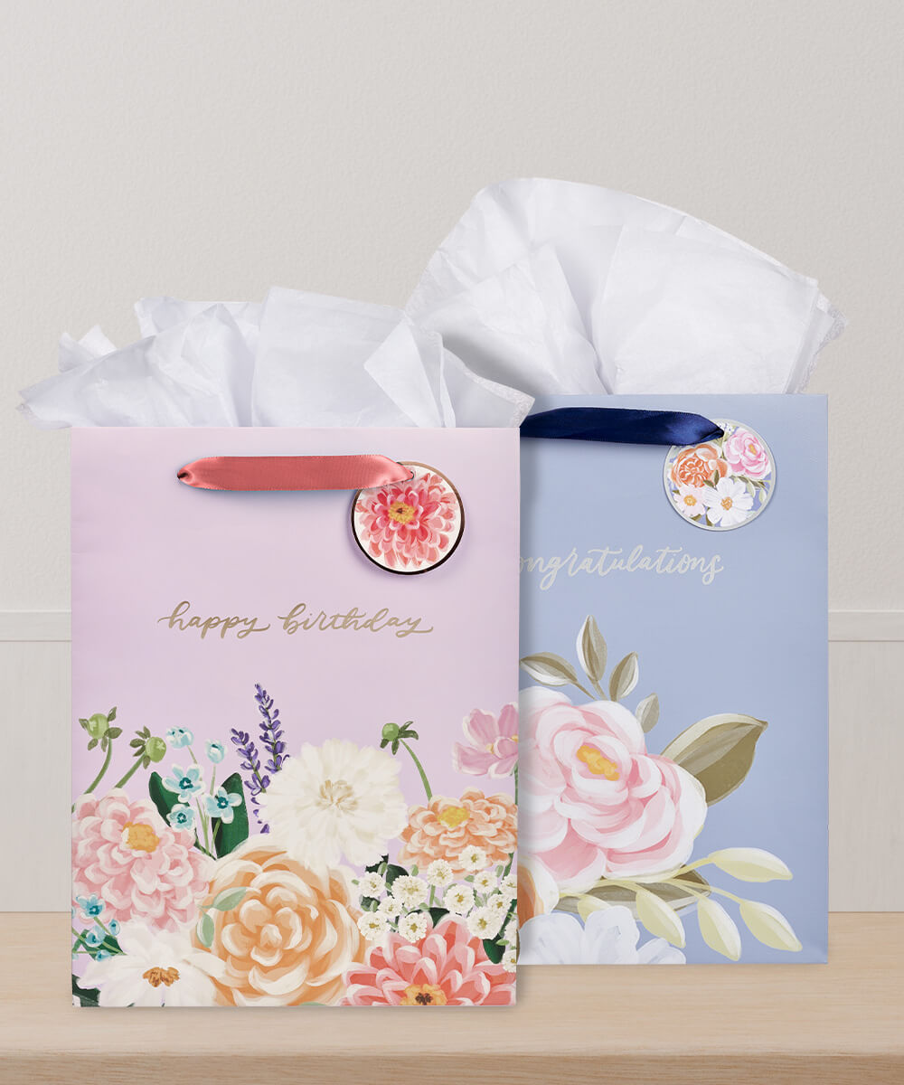 Floral Gift Bags