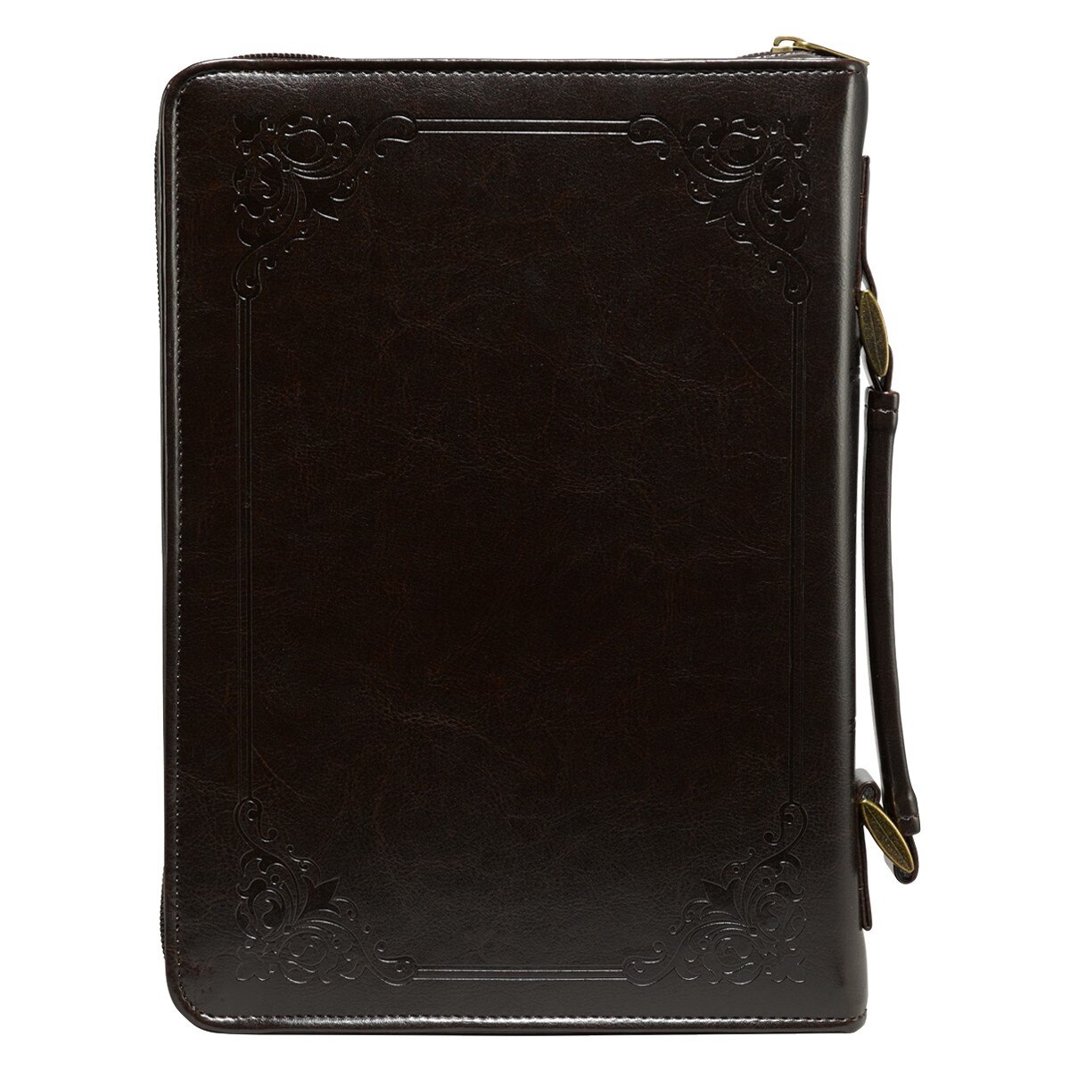 Faith Collection Bible Cover, Imitation Leather, Brown, X-Large, Mardel
