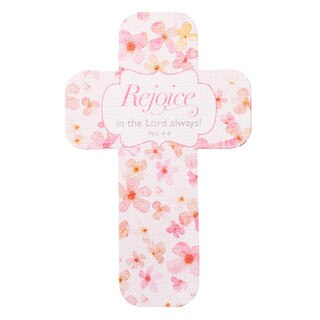 Rejoice Cross Bookmark Set - Philippians 4:4