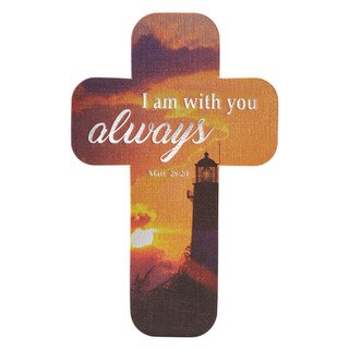 I Am with You Always Cross Bookmark Set - Matthew 28:20