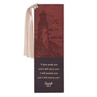 I Have Made You Two-Tone Brown Bookmark - Isaiah 46:4