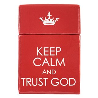 Keep Calm and Trust God Box of Blessings