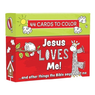 Jesus Loves Me Boxed Coloring Cards