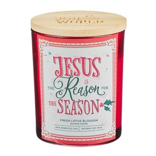 Jesus is the Reason Scented Candle in a Glass Jar 