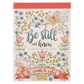 Be Still and Know Coloring Cards