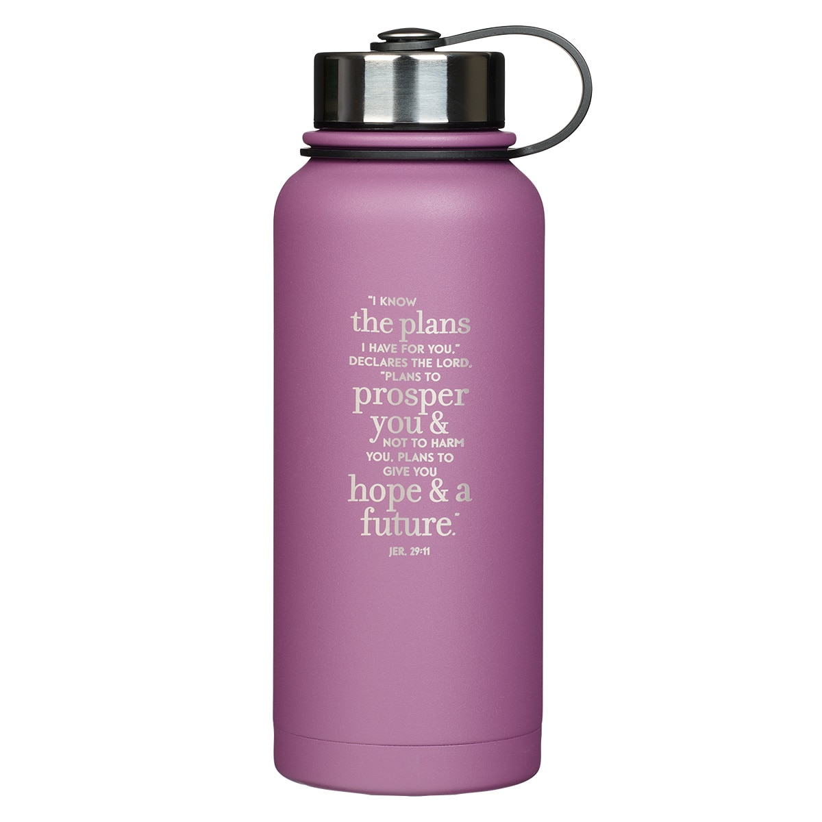 The World's Best Dad Stainless Steel Water Bottle - Joshua 1:9