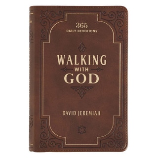 Devotional Walking with God Faux Leather