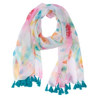 Wrap Yourself In Love Pink Daisies Scarf