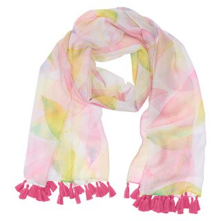 Shine Your Light Citrus Leaves Scarf