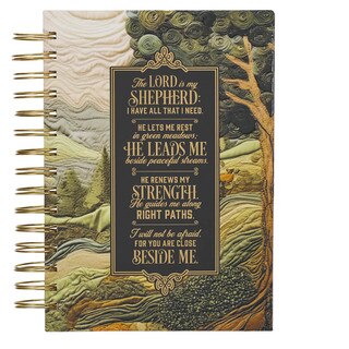 The Lord is My Shepherd Wirebound Journal - Psalm 23:1-4