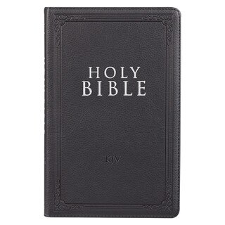 Black Faux Leather King James Version Gift Edition Bible