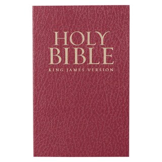 Burgundy Softcover Gift and Award King James Version Bible