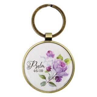 Be Still and Know Key Ring in a Tin - Psalm 46:10