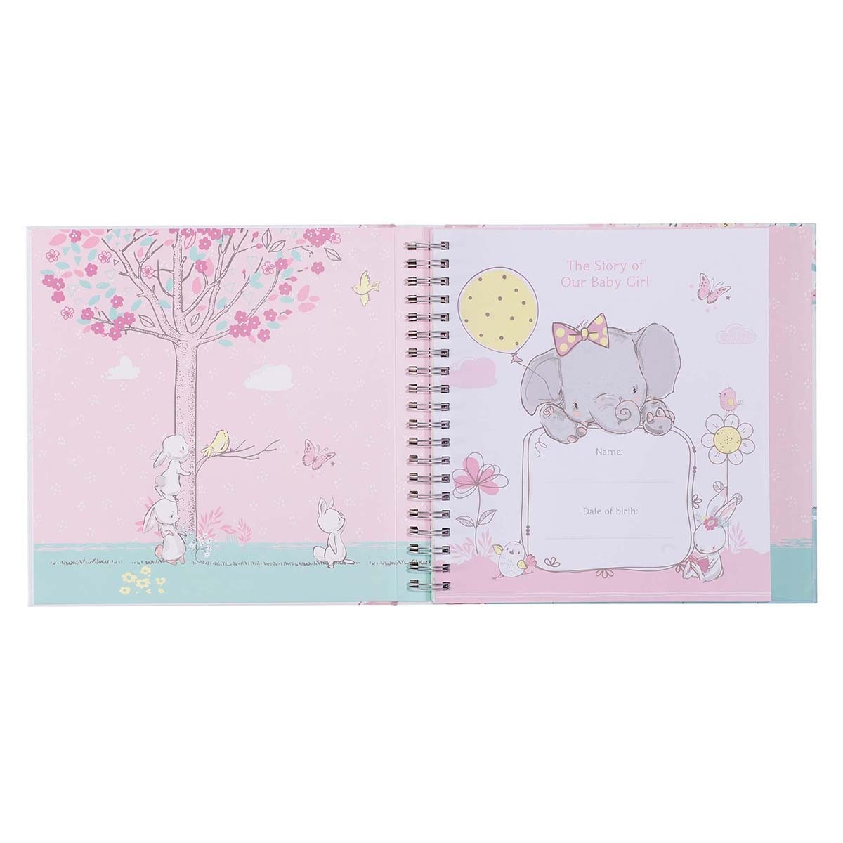 baby girl memory book first 5 years