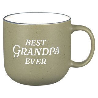 Best Grandpa Ever Khaki Ceramic Coffee Mug