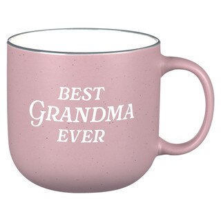 Best Grandma Ever Pink Ceramic Coffee Mug - Psalm 103:17