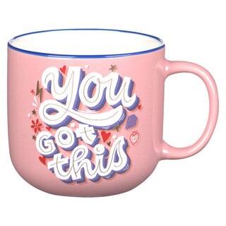 You Got This Pink Ceramic Coffee Mug