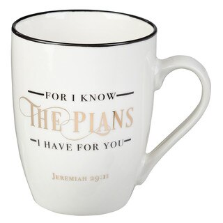 I Know The Plans Ceramic Coffee Mug – Jeremiah 29:11