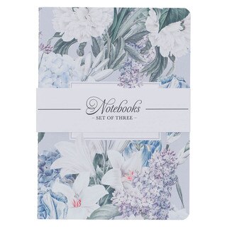 Graceful Peonies Large Notebook Set - Proverbs 31