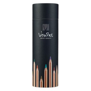 Veritas Coloring Pencils in Cylinder - Set of 48