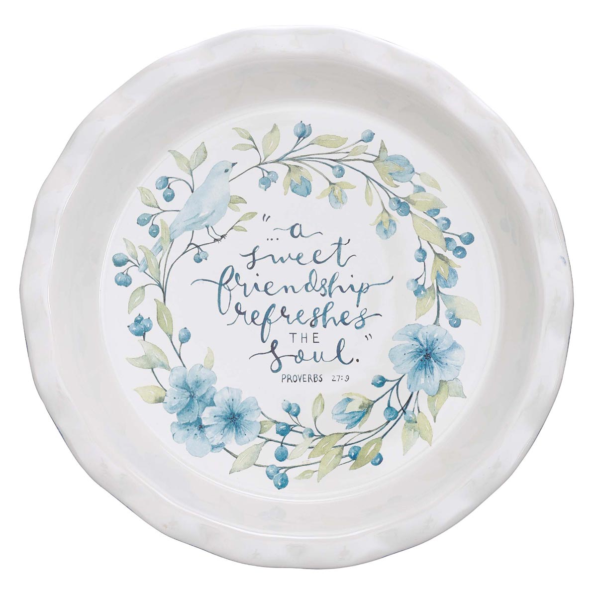 9 inch ceramic pie plate