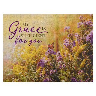 My Grace is Sufficient 500-piece Jigsaw Puzzle - 2 Corinthians 12:9