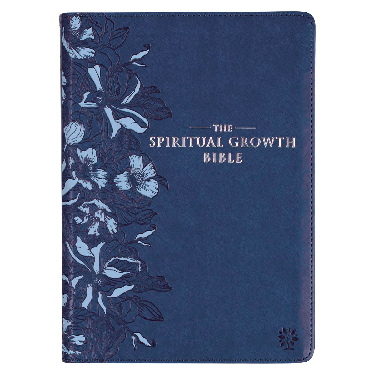 Purple Faux Leather Spiritual Growth Bible