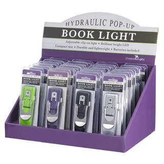 Pre-Packed Hydraulic Pop-up Book Light Merchandiser