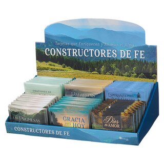 Exhibidor Constructores de Fe Pre-Empaquetado