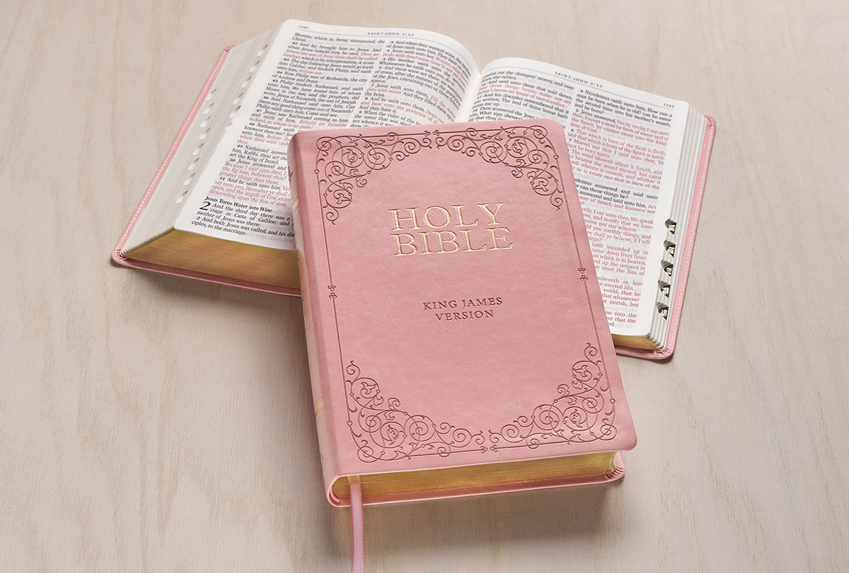 KJV Pink Bible